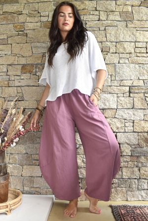 Lagen 7/8 Barrel Pant Indian Pink